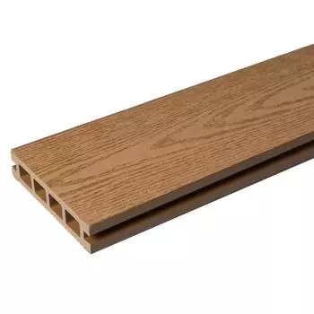 Террасная доска ДПК CM Decking Nature цвет Дуб 3000x135x25 мм двусторонняя вельвет/структура дерева 0.405 м