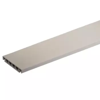 Террасная доска ДПК ITP цвет дуб беленый 4000x162x26 мм вельвет 0.648 м
