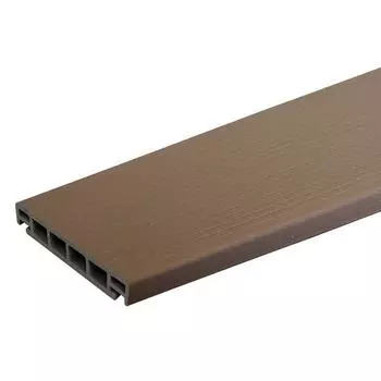 Террасная доска ДПК ITP цвет Вишня 3000x162x26 мм вельвет 0.486 м