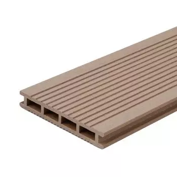 Террасная доска ДПК MultiDeck цвет дерево 3000х140х22 мм 0.42 м²
