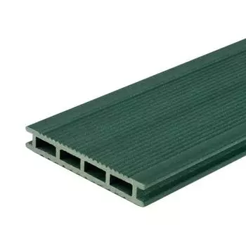 Террасная доска ДПК MultiDeck цвет изумруд 3000х140х22 мм 0.42 м²