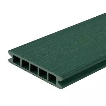 Террасная доска ДПК MultiDeck цвет изумруд 3000х150х27 мм 0.45 м²