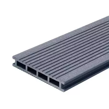 Террасная доска ДПК MultiDeck цвет кварц 3000х140х22 мм 0.42 м²