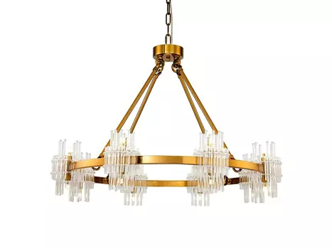 Люстра KR1209P-16 brass