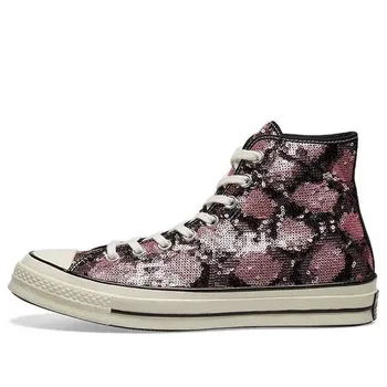 Кроссовки chuck 70 high 'snake pattern - light pink' Converse, розовый