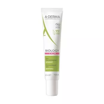 A-DERMA Успокаивающий смягчающий дерматологический флюид для хрупкой кожи Biology