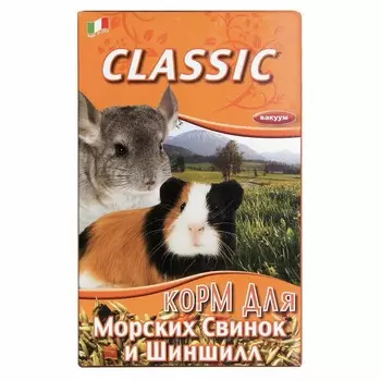 Fiory корм для морских свинок и шиншилл Classic 680 г повседневный для взрослых Импортный корм 1 уп. х 1 шт. х 0.785 кг