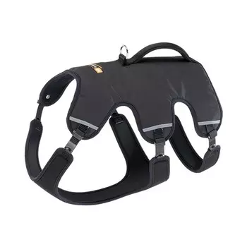 Ferplast Ergotrekking шлейка для собак крупных пород, черная - XL (A:64-74 см, B:82-92 см, C:72-82 см, L 32,5 см) xl Украина 1 уп. х 1 шт. х 0.369 кг