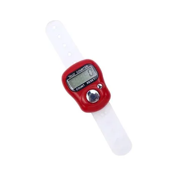 Электронный счетчик ключей по безымянному пальцу 1011 Finger Counter розы красного