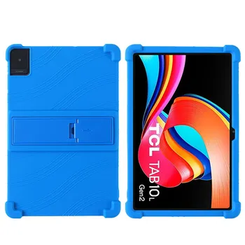 4 утолщенных силиконовых чехла Cornors с подставкой для TCL Tab 10 Gen 2, чехол 8496G 10,36 дюйма, мягкий противоударный защитный чехол для планшета Tab 10 Gen 2 8496G красный