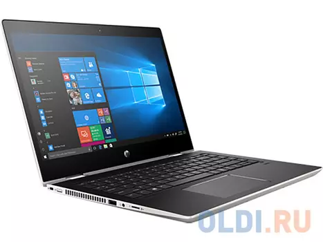 Ноутбук HP Probook x360 440 G1 <4LT32EA> i3-8130U (2.2)/4GB/128Gb SSD/14.0" FHD IPS Touch/Int:Intel UHD 620/BT/FPR/Win10 Pro (Natural Silver)