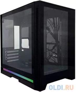 1STPLAYER STEAM PUNK SP6 Black / mATX, TG / SP6-G-BK