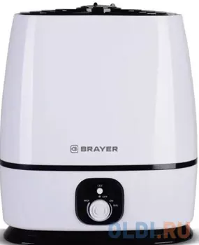 4702BR Ультразвуковой увлажнитель BRAYER, 6 л, 25 м,( 40-80%), 24 ч., регулировка интенсивности