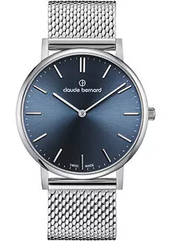 Швейцарские наручные мужские часы Claude Bernard 20219-3MBUIN. Коллекция Classic Slim Line
