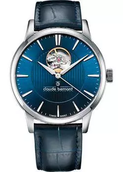 Швейцарские наручные мужские часы Claude Bernard 85017-3BUIN. Коллекция Classic Automatic