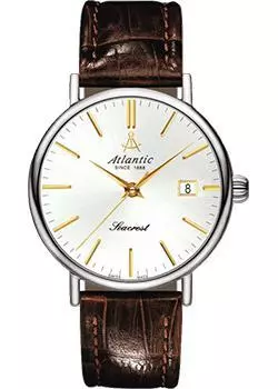 Швейцарские наручные мужские часы Atlantic 50351.41.21G. Коллекция Seacrest