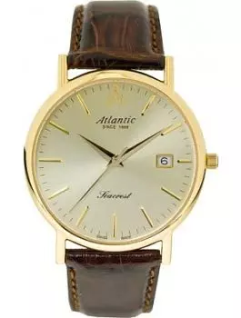 Швейцарские наручные мужские часы Atlantic 50351.45.31. Коллекция Seacrest