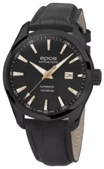 Швейцарские наручные мужские часы Epos 3401.132.25.19.25. Коллекция Passion