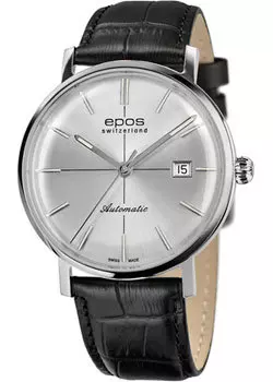 Швейцарские наручные мужские часы Epos 3437.132.20.18.25. Коллекция Originale