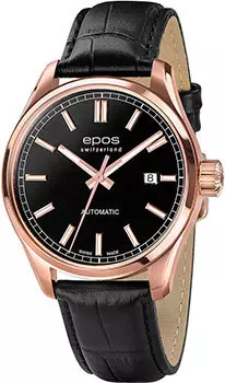 Швейцарские наручные мужские часы Epos 3501.132.24.15.25. Коллекция Passion