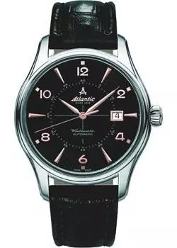 Швейцарские наручные мужские часы Atlantic 52752.41.65R. Коллекция Worldmaster