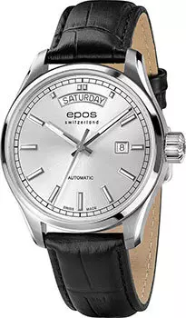 Швейцарские наручные мужские часы Epos 3501.142.20.98.25. Коллекция Passion