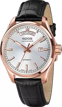 Швейцарские наручные мужские часы Epos 3501.142.24.98.25. Коллекция Passion