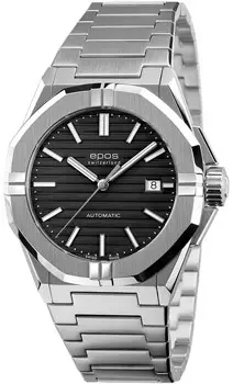Швейцарские наручные мужские часы Epos 3506.132.20.15.30. Коллекция Sportive