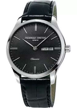 Швейцарские наручные мужские часы Frederique Constant FC-225GT5B6. Коллекция Classics Quartz