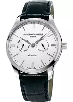 Швейцарские наручные мужские часы Frederique Constant FC-259ST5B6. Коллекция Classics Quartz