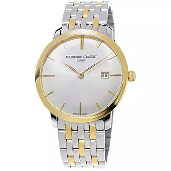 Швейцарские наручные мужские часы Frederique Constant FC-306V4S3B2. Коллекция Slim Line Automatic