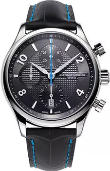 Швейцарские наручные мужские часы Frederique Constant FC-392RMG5B6. Коллекция Runabout