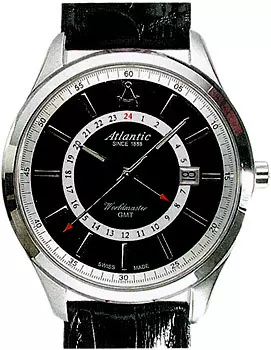 Швейцарские наручные мужские часы Atlantic 53752.41.61. Коллекция Worldmaster