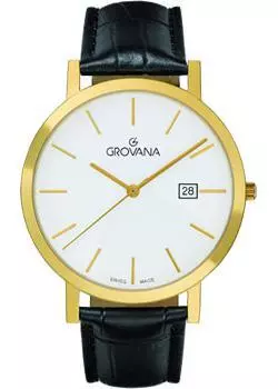 Швейцарские наручные мужские часы Grovana 1230.1913. Коллекция Fashion