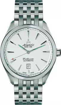 Швейцарские наручные мужские часы Atlantic 53755.41.21. Коллекция Worldmaster