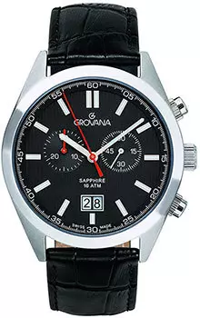 Швейцарские наручные мужские часы Grovana 1294.9537. Коллекция Chrono