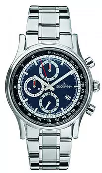 Швейцарские наручные мужские часы Grovana 1730.9135. Коллекция Chrono