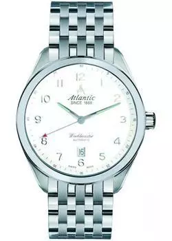 Швейцарские наручные мужские часы Atlantic 53756.41.23. Коллекция Worldmaster