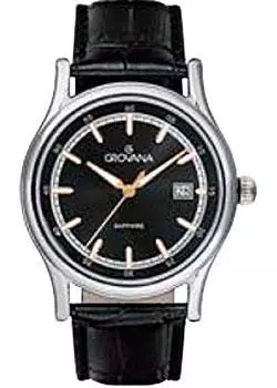 Швейцарские наручные мужские часы Grovana 1734.1524. Коллекция Contemporary