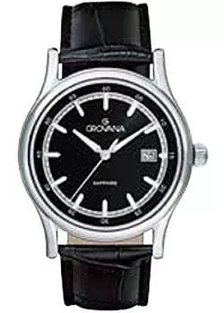 Швейцарские наручные мужские часы Grovana 1734.1537. Коллекция Contemporary