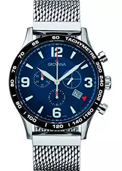 Швейцарские наручные мужские часы Grovana 1745.9135. Коллекция Chrono