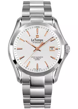 Швейцарские наручные мужские часы Le Temps LT1090.04BS01. Коллекция Sport Elegance Automatic