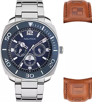 Швейцарские наручные мужские часы Nautica NAPBHS905. Коллекция Bal Harbour