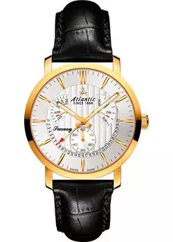 Швейцарские наручные мужские часы Atlantic 63560.45.21. Коллекция Seaway