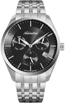 Швейцарские наручные мужские часы Adriatica 8309.5116QF. Коллекция Multifunction