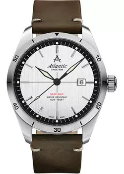Швейцарские наручные мужские часы Atlantic 70351.41.21. Коллекция Seaflight