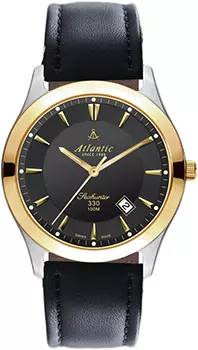 Швейцарские наручные мужские часы Atlantic 71360.43.61G. Коллекция Seahunter
