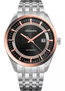 Швейцарские наручные мужские часы Adriatica 8309.R116A. Коллекция Automatic