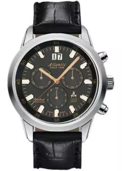 Швейцарские наручные мужские часы Atlantic 73460.41.61R. Коллекция Seacloud