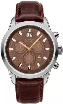 Швейцарские наручные мужские часы Atlantic 73460.41.81R. Коллекция Seacloud